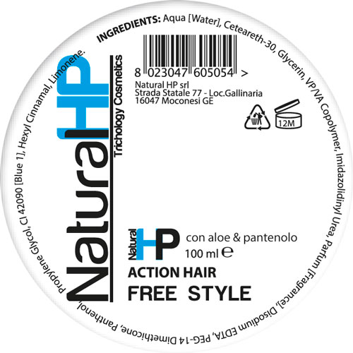 HÀNH động tóc-dán cho tóc - NATURAL HP